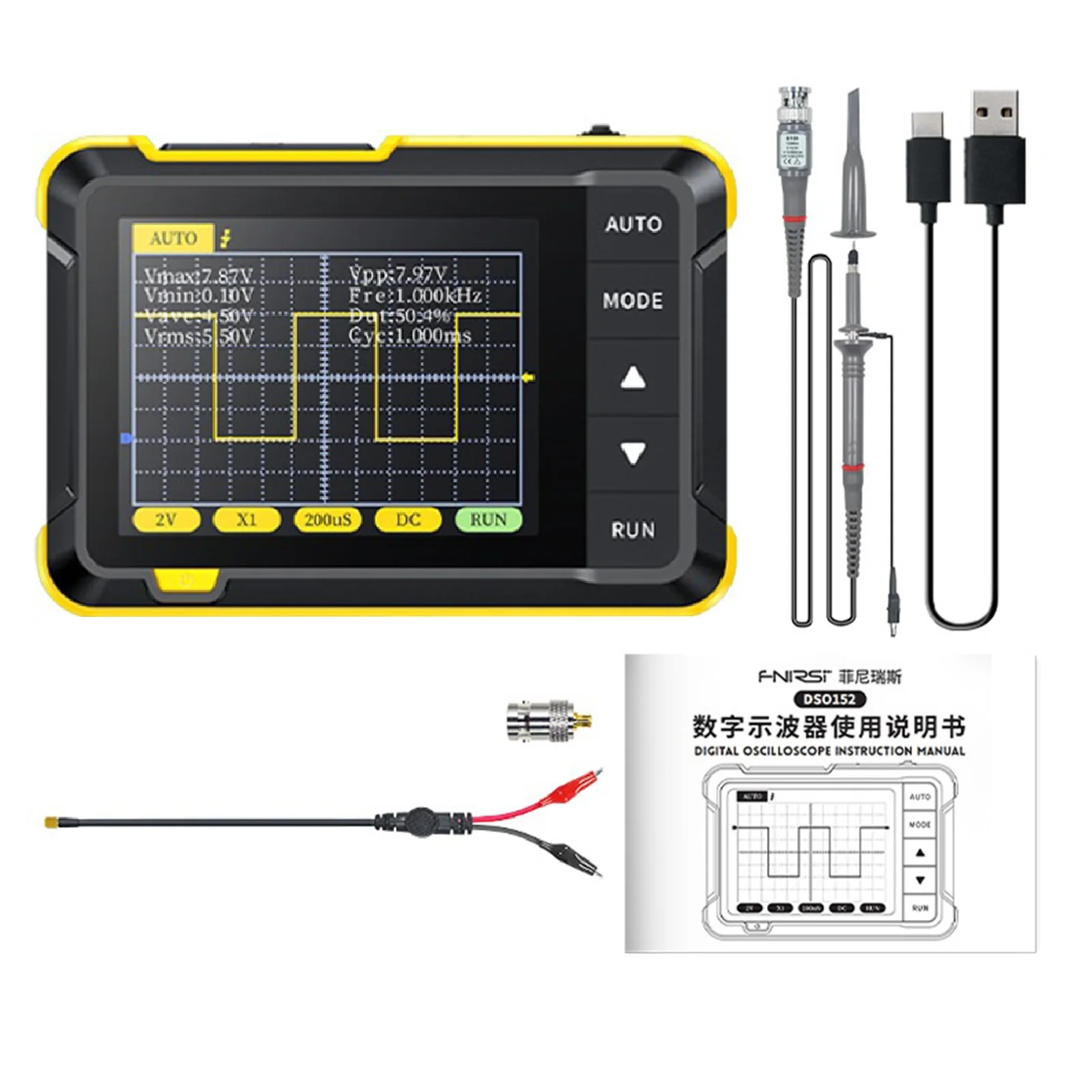

152 Host DSO 152 Handheld Oscilloscope A Revolutionary Diagnostic and Troubleshooting Tool for Electronic Devices