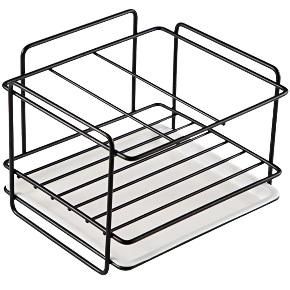 

Sink Sponge Holder Kitchen Dish Trayshelf Accessories Organizers Brush Soap