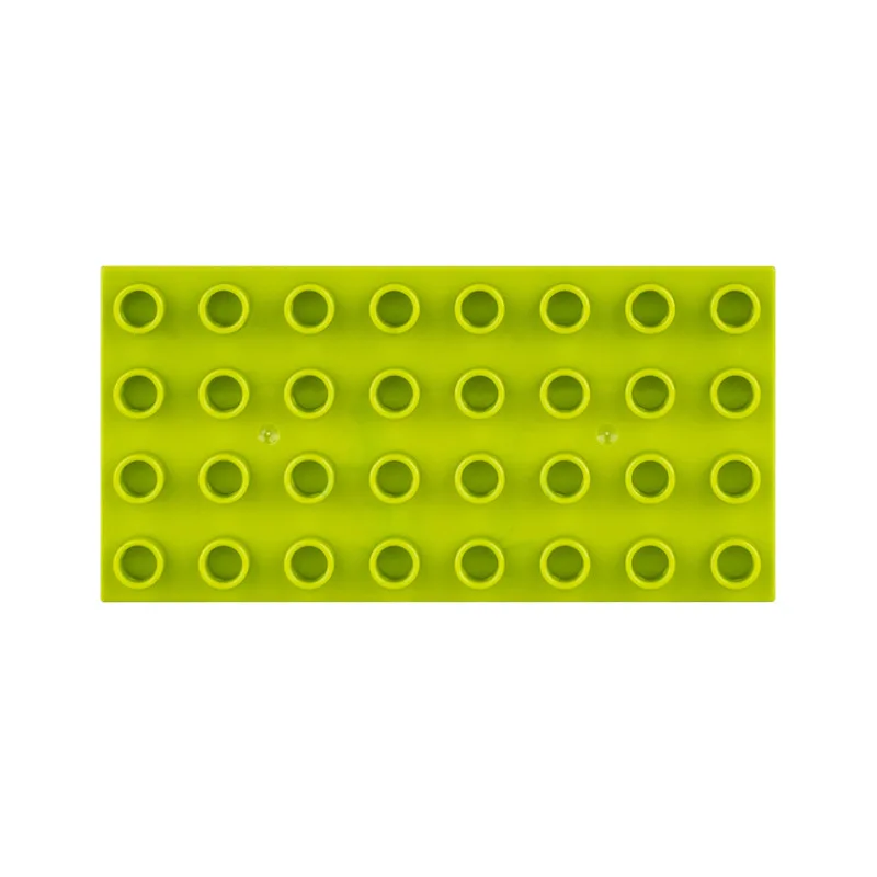 4x8 точечные строительные блоки основание для фотопластины сборная кирпичная