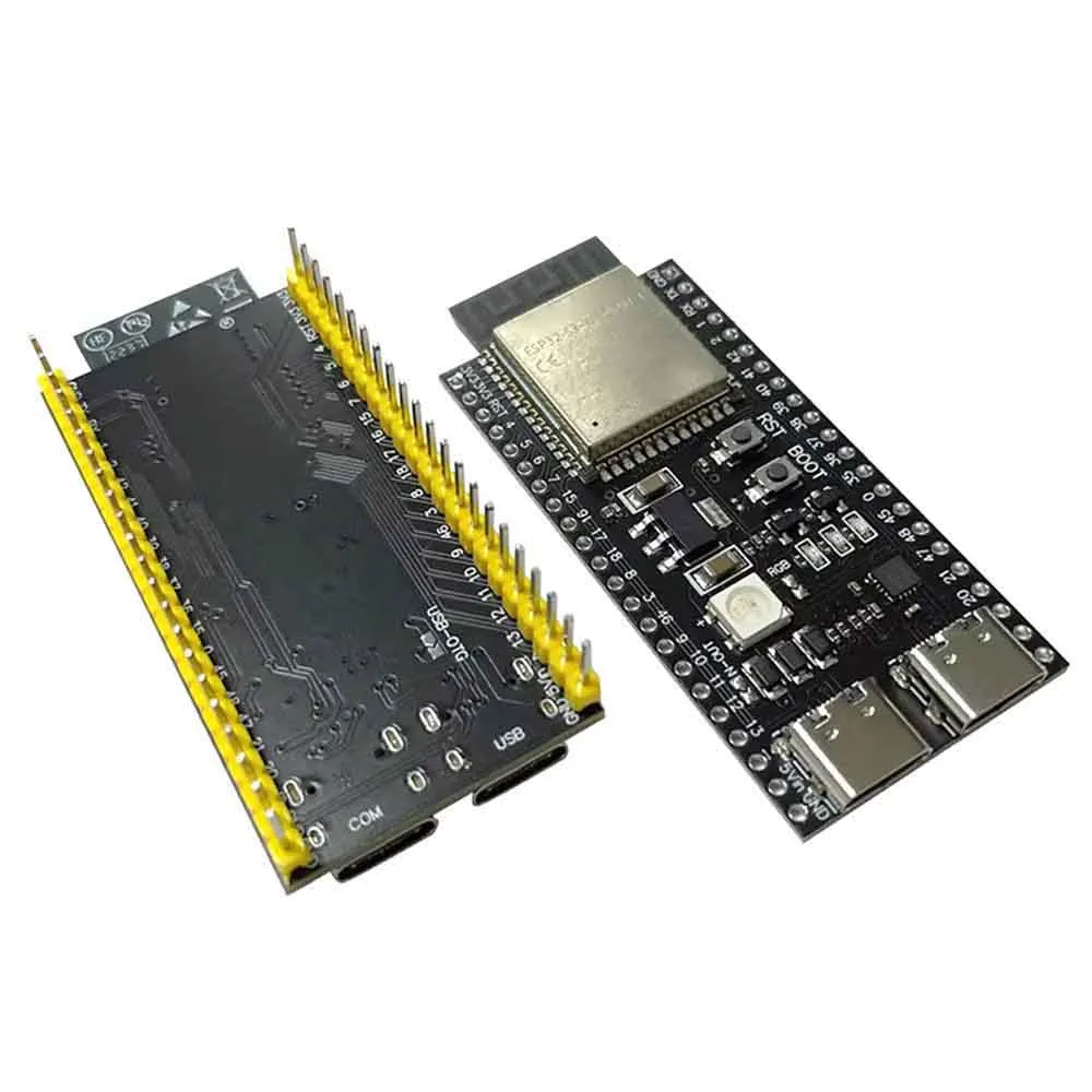 

ESP32 ESP32-S3 WiFi Bluetooth Internet of Things Dual Type-C Development Board Core Board ESP32-S3-DevKit C N8R2