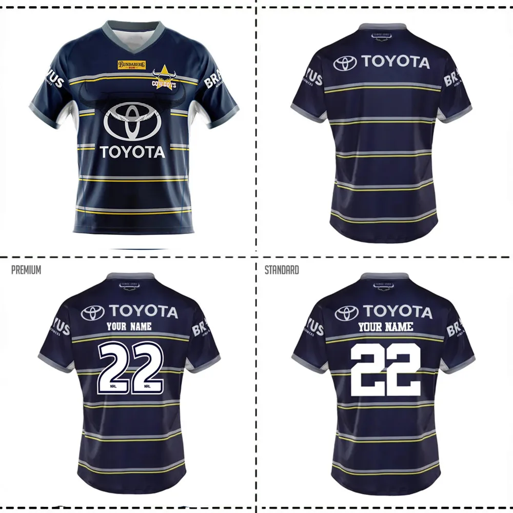 

2022 North Queensland Cowboys Home Rugby Jersey 2022/23 NORTH QUEENSLAND COWBOYS RUGBY TRAINING JERSEY SHORTS size S---5XL