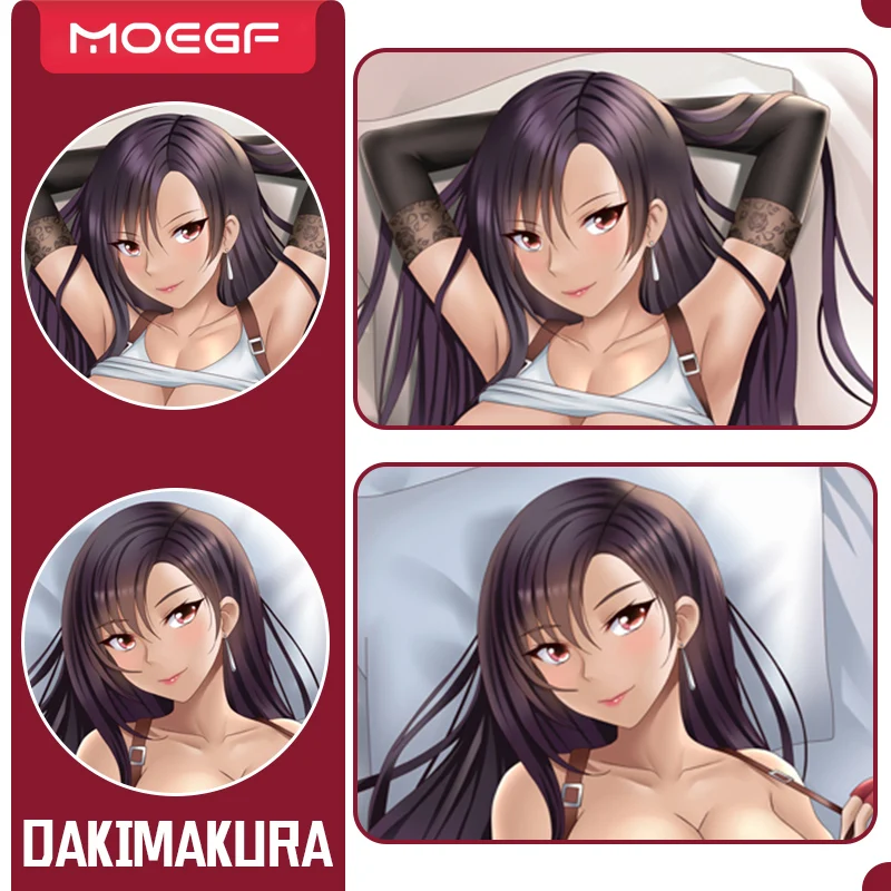 

Final Fantasy Dakimakura Pillowcase Cosplay Anime Pillow 150X50 Girl Hug Body Long Bed Pillow