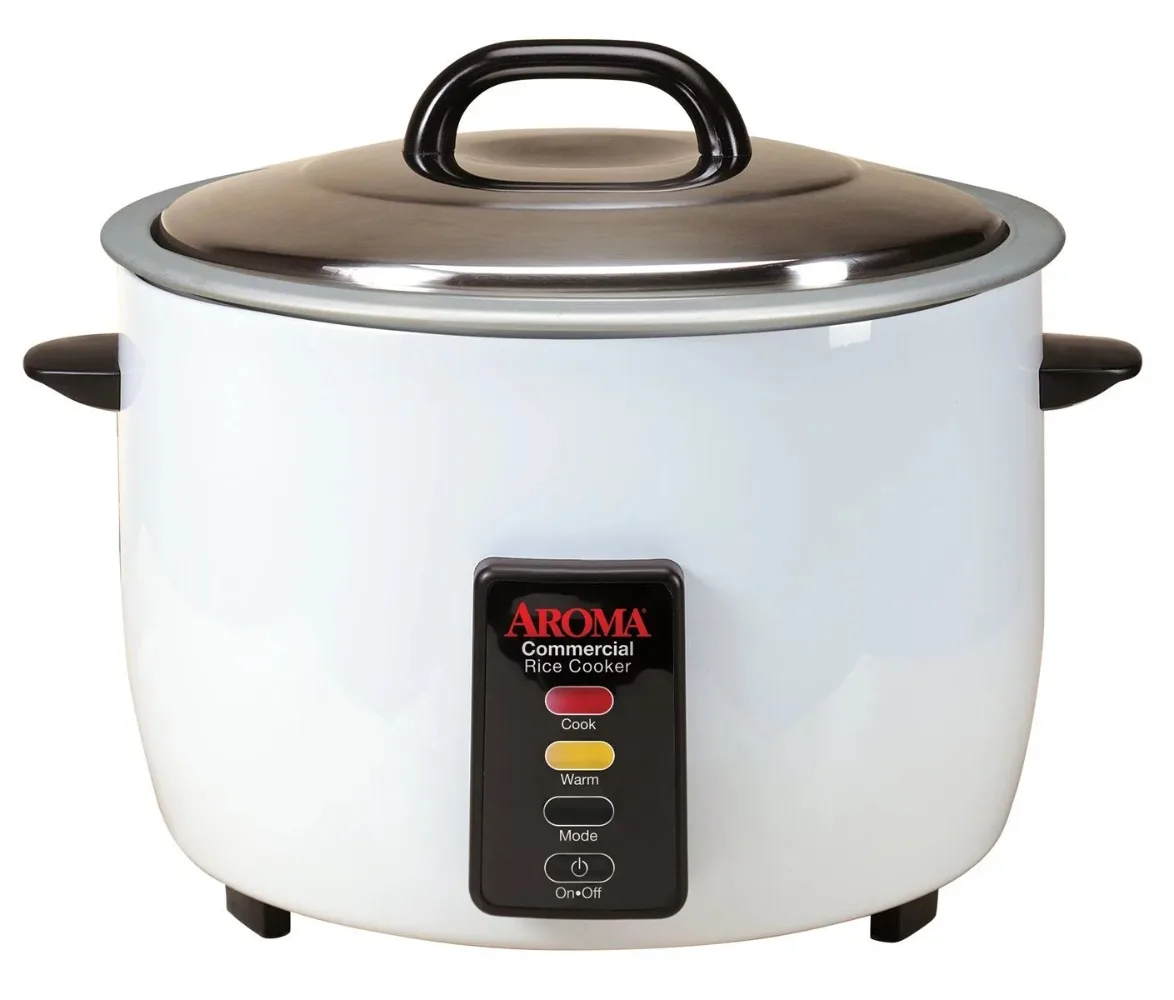 

Aroma® Portable Commercial 60-Cup (Cooked) / 12.5Qt. Rice & Grain Cooker