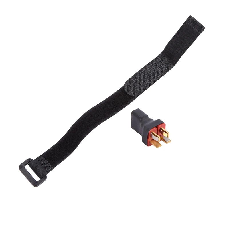 

Автомобильные аксессуары для пульта дистанционного управления, разъем для двух батарей, Т-образный адаптер с крепежным ремешком для XLH 9125 RC ...