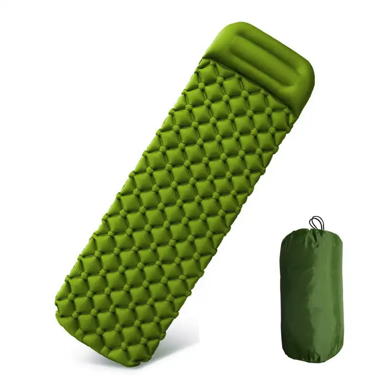 

Camping Mat Inflatable Sleeping Pad Air Mattress Cushion Sofa Bed Outdoor Beach Mattress with Pillow