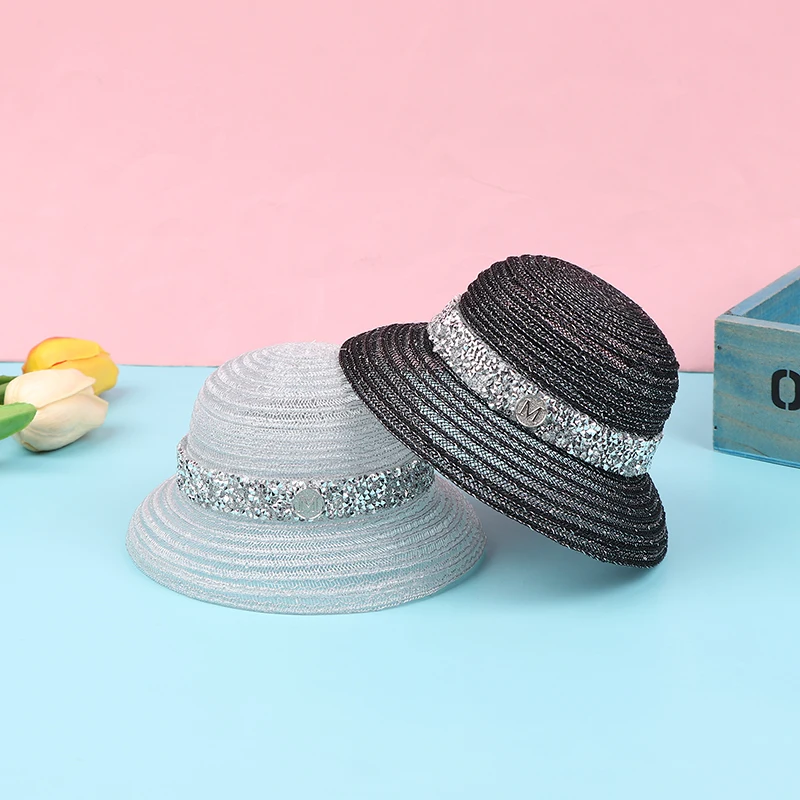 

Doll House Vintage Design Bell shape Hat Sun Hat Cute Hat For Blyth Doll Decor