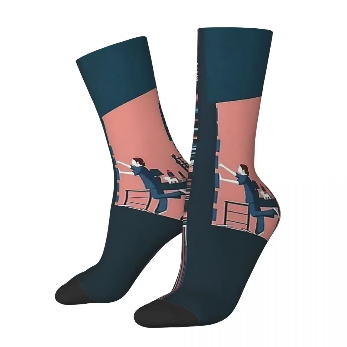 

Interstellar Tesseract Socks Harajuku Sweat Absorbing Stockings All Season Long Socks Accessories for Unisex Christmas Gifts