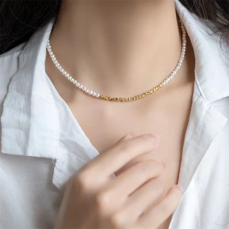 Женское ожерелье из искусственного жемчуга