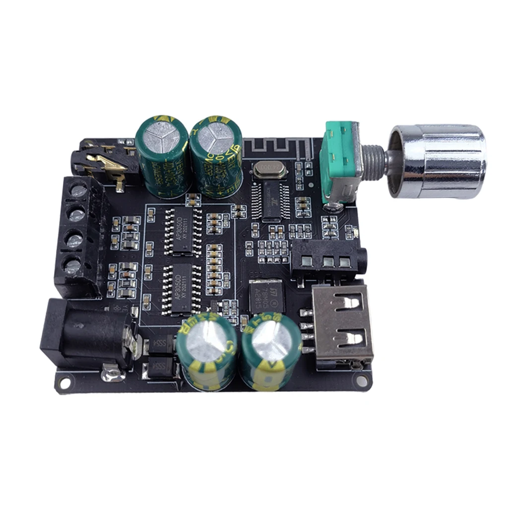 

100W Power Amplifier Board Left Right Channel Bluetooth-compatible 5 0 Music Module Stepless Adjustable Desktop PC