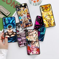 Case For Samsung Galaxy A52 A12 A51 A32 A21s A71 A22 A53 A31 A72 A02s A23 A11 A41 A33 Luxury Phone Cover Hot Anime Collection