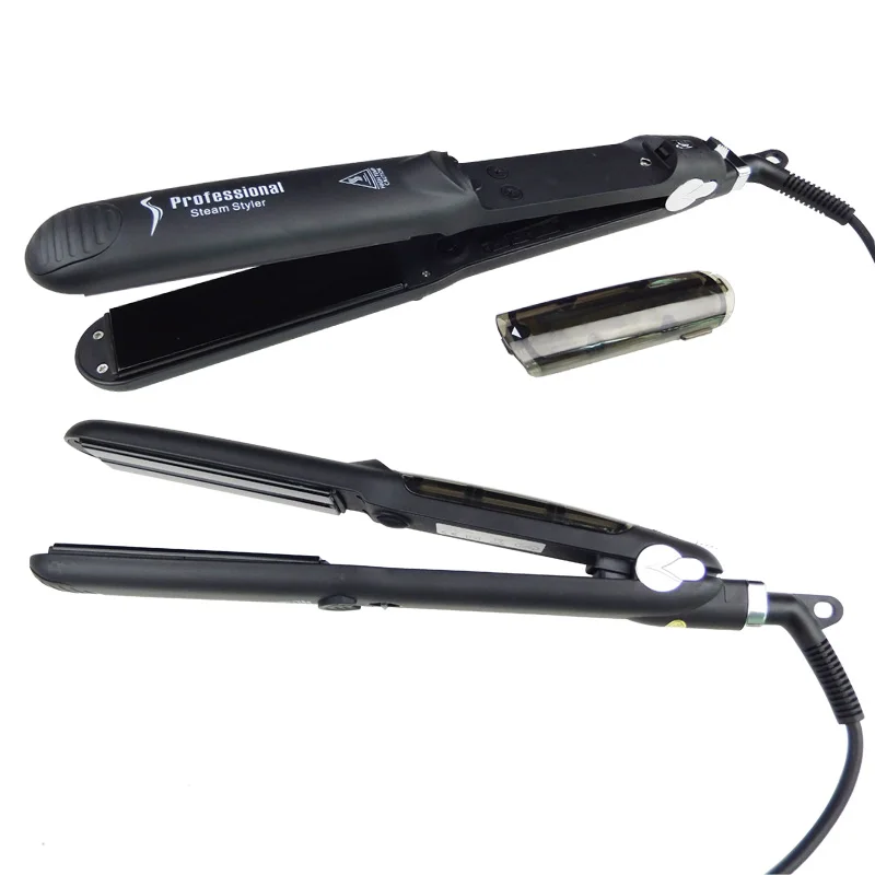 

Hair Beauty Tools Professional Salon Steam Styler 450 Degree Flat Irons with Argan Oil Treatment