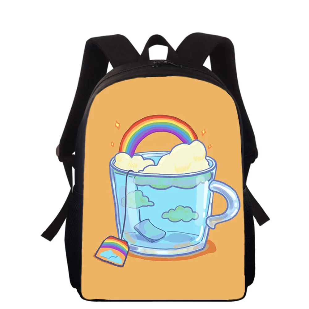 cute cartoon Cup animal 15” 3D Print Kids Backpack Primary School Bags for Boys Girls Back Pack Students School Book Bags