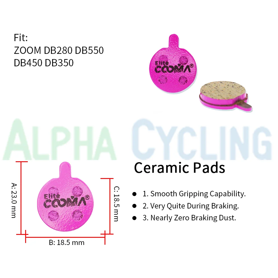 Керамические дисковые Тормозные колодки для увеличения 4 пары калибр 550 450 350