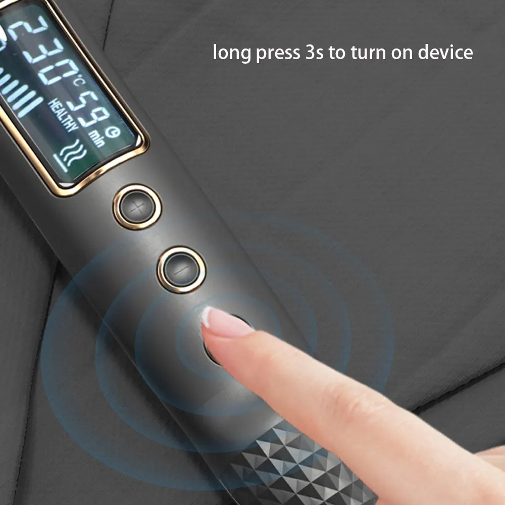 Выпрямитель для волос с керамическим турмалиновым покрытием и ионным нагревом