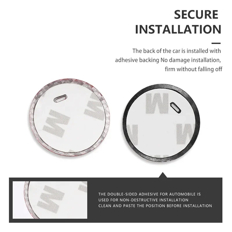 Для BYD Song автомобильный двигатель кнопка запуска и остановки наклейка из