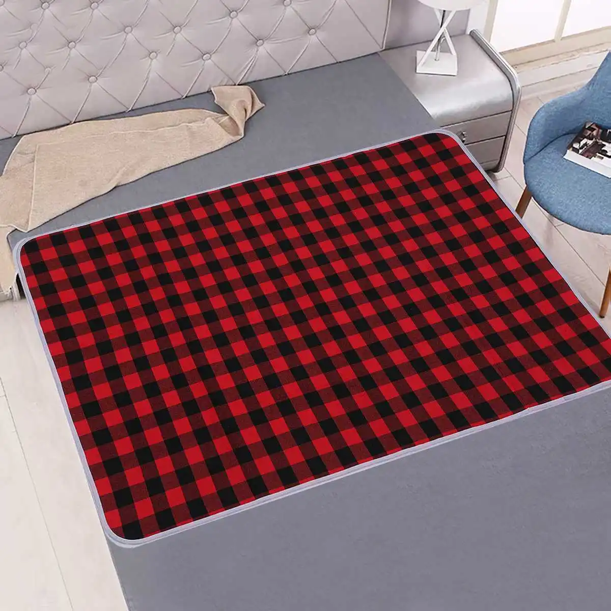 

140x90cm Urine Mat Reusable Adult Diaper Baby Nappy Diaper Washable Incontinence Bed Pad Absorbent Wetting Sheet Dry Mat