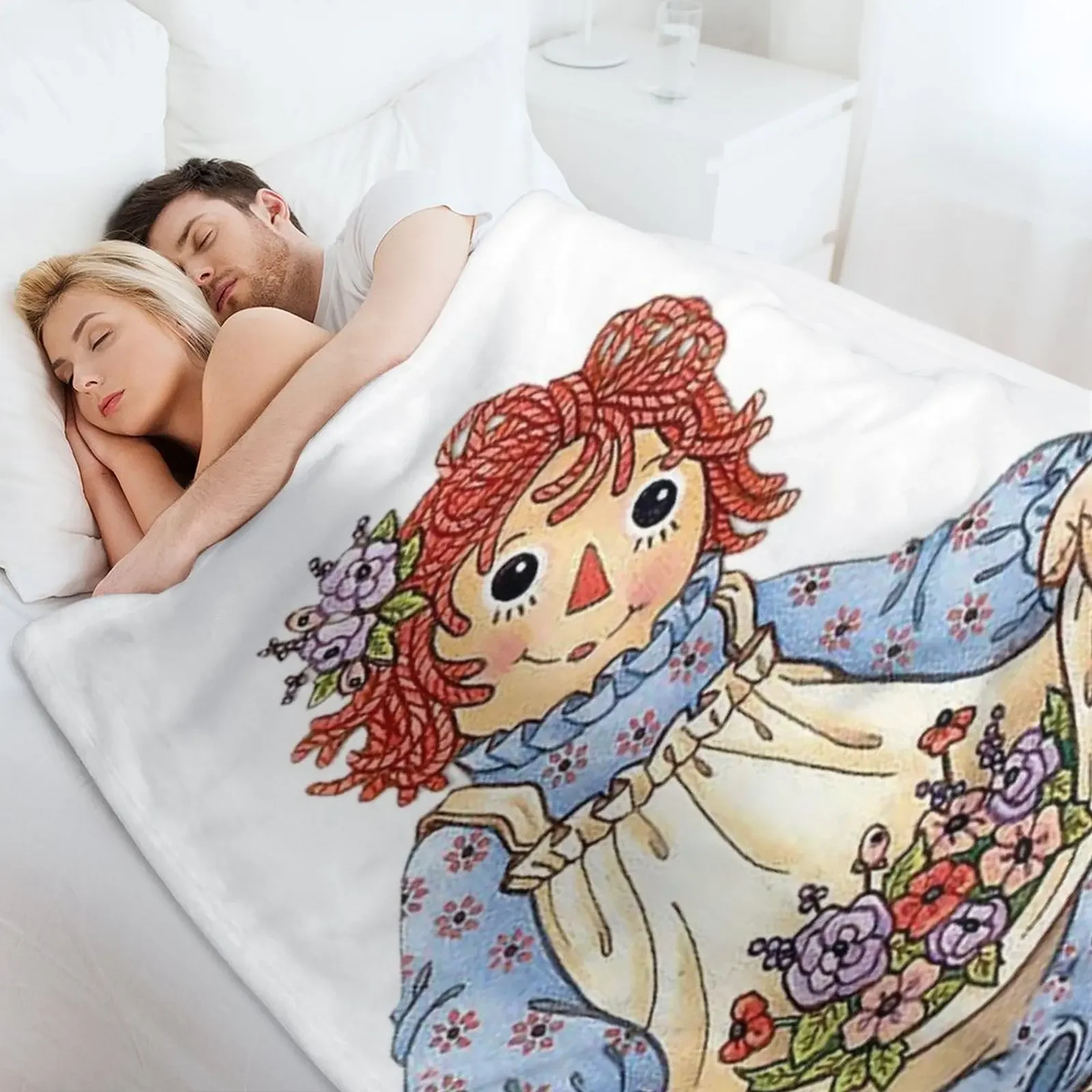 Одеяло Raggedy Ann And Andy большое одеяло с изображением манги одеяла