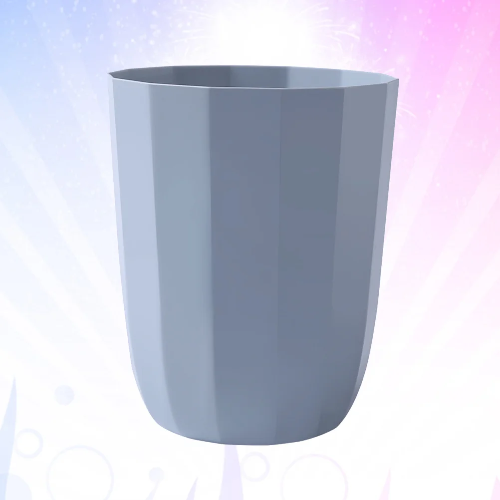

Trash Can Bin Garbage Container Wastebasket Bathroom Basket Plastic Open Household Kitchen Bedroom Mini Touchless Office Retro