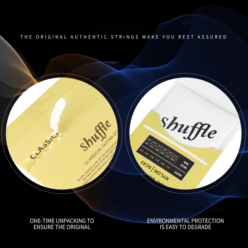 6 сменных струн .028-.043 Наборы для акустической гитары фолк-гитары