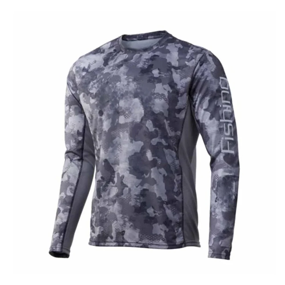 Рубашка для рыбалки топ эффективной летняя уличная спортивная одежда с длинным