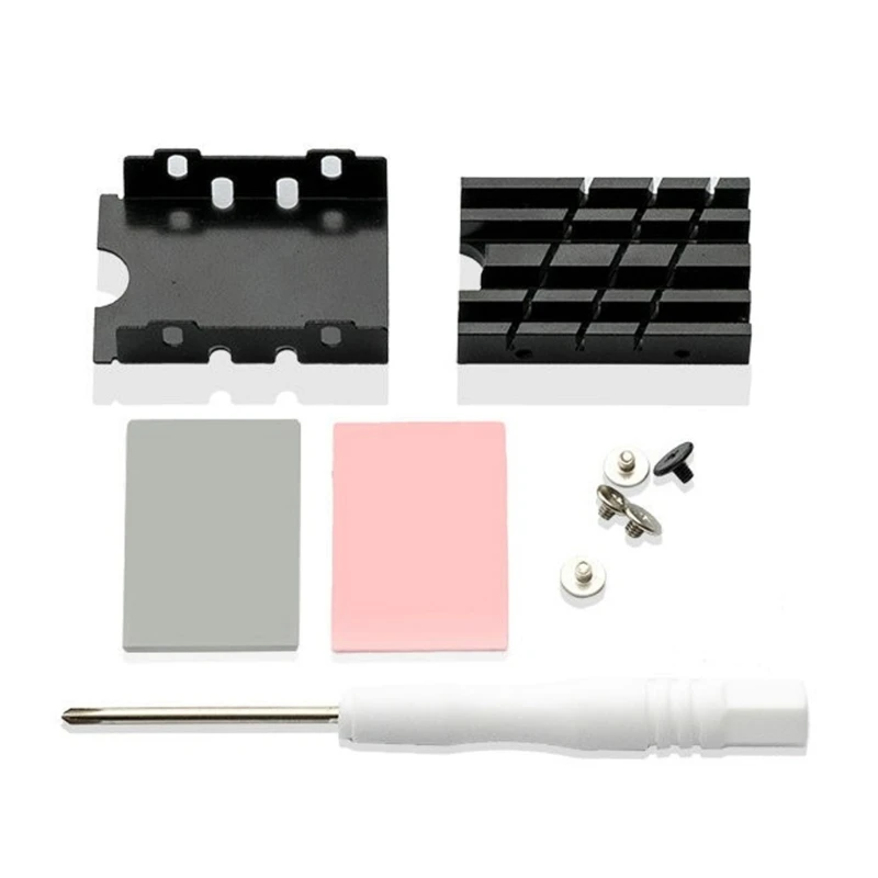 

Heat Sink for 2242 SSD Hard Heatsinks Aluminum Radiator Passive Cooling for M.2 NVME Hard Disk Cooler