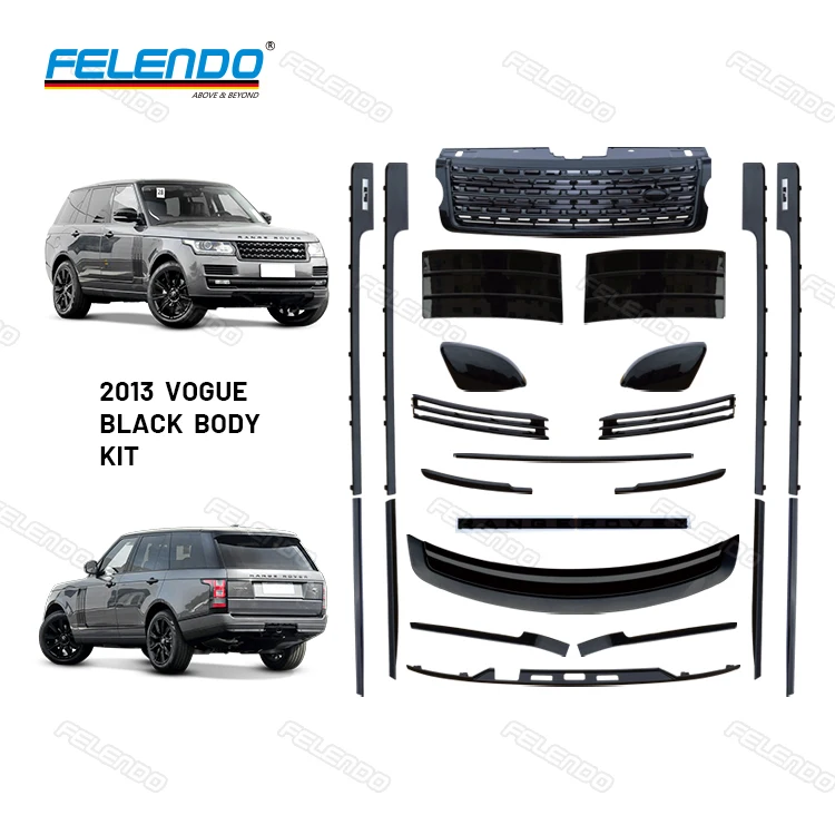 

High quality Car Body Kit For Range Rover Vogue L405 2013-2017 STD Black Version Car Facelift Trimming Kit