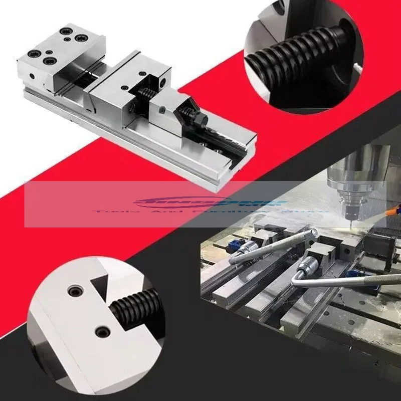 GT125A/B 6-дюймовые Hoge Precisie Hand Bland Platte Vice Tool Maker Тиски для Cnc Slijpen Freesmachine