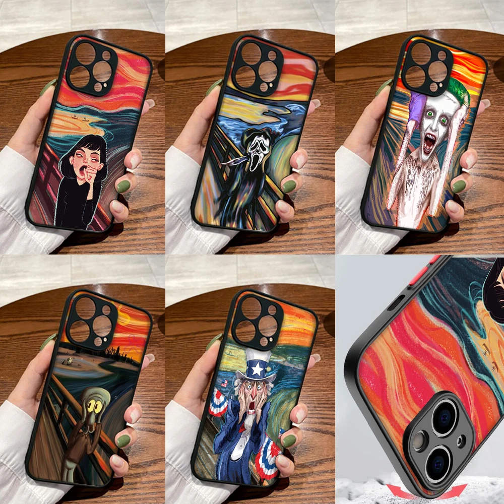 239Z Scream Canvas тьмяная полировка защитный объектив мягкий чехол для iPhone 15 14 Plus 13 12 11 X XS