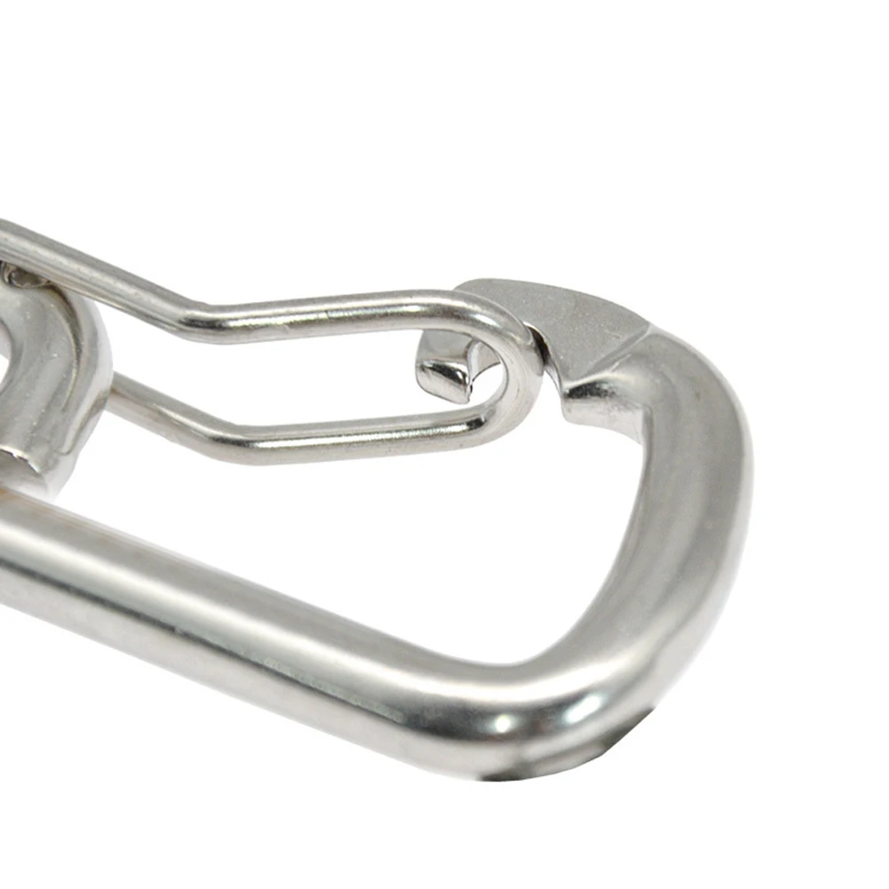 

Accessory Carabine Brand New Buckle Camping Anti-corrosion Carabiner Diving Hook Lightweight 80mm Portable Safety