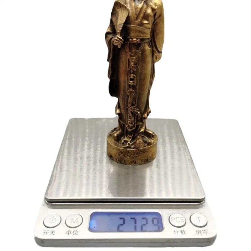 Zhuge Liang Украшение персонажа Kong Ming Mr. Статуя Антикварная антикварная отделка