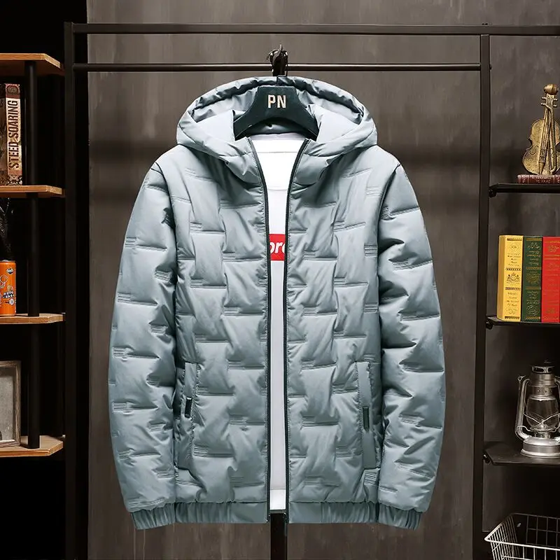

New winter Korean version of down cotton-padded jacket men winter coat hooded cotton-padded jacket fashion youth padded jacket