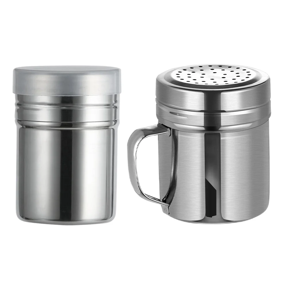 

2Pcs Portable Matcha Bottles Cocoa Powder Seasoning Bottles Barbecue Condiment Bottles