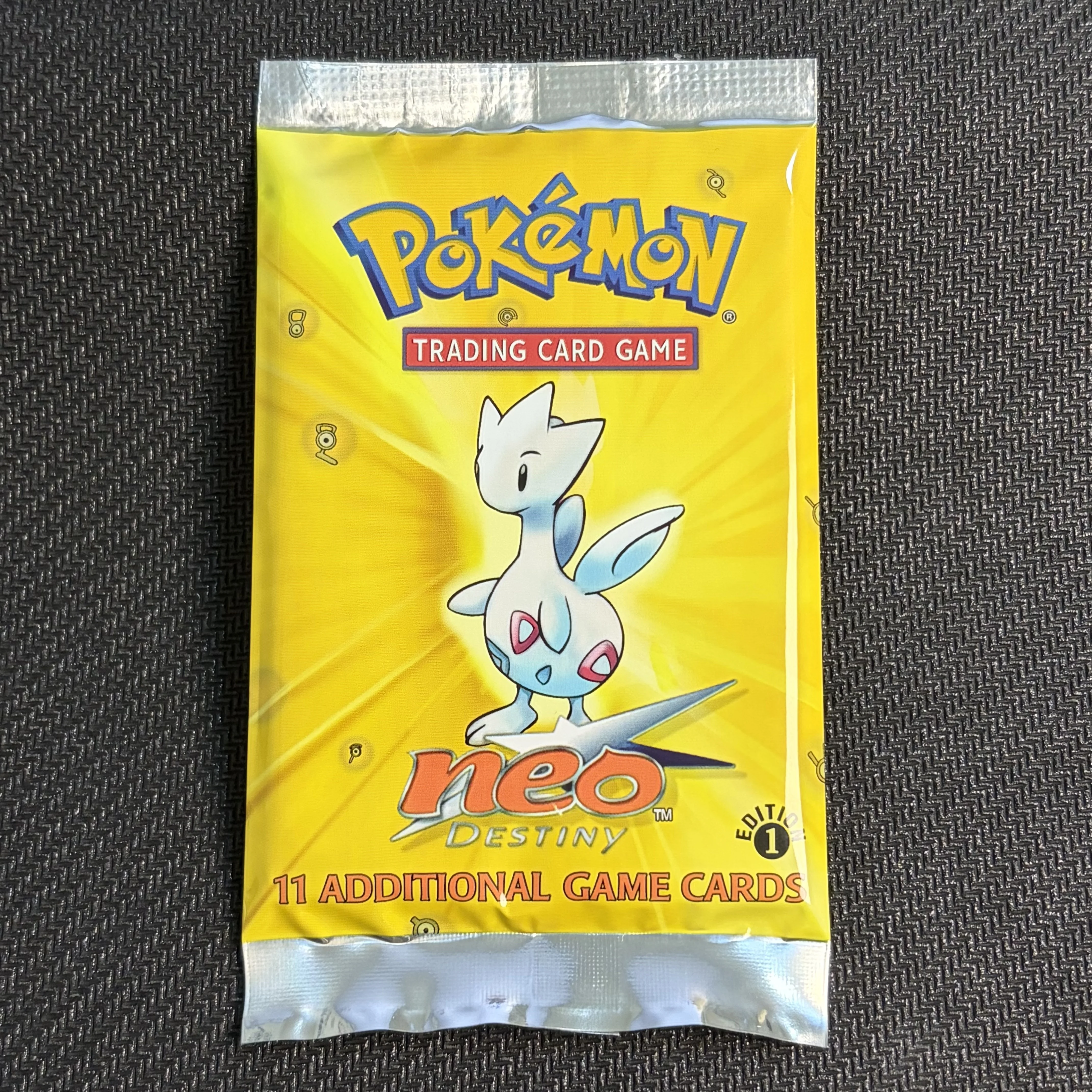 Фото 36 упаковок/коробка PTCG Neo-Destiny BOOSTER Celebi/Tyranitar/Noctowl/Togetic 1-е издание, абсолютно новые запечатанные коллекционные игровые карты PKM №4