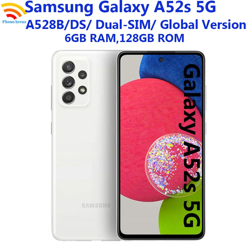 

Samsung Galaxy A52s телефон, экран 5 дюймов, 6 ГБ ОЗУ 6,5 Гб ПЗУ