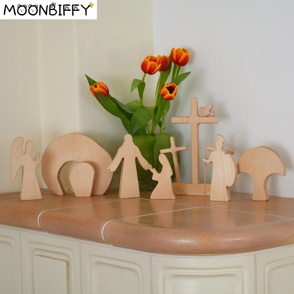 

1 Набор, деревянные украшения для дома