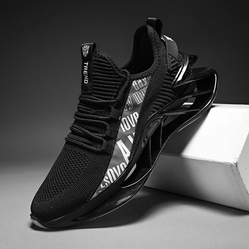 High Quality Men's Blade Running Shoes Original Designer Fashion Sneakers for Men Luxury Brand Athletic Sports Trainers Male