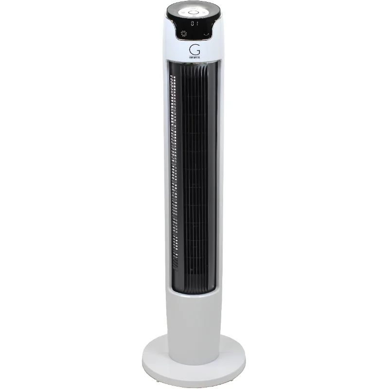 

Powerful 43 Inch Oscillating Tower Fan With Max Air Quiet Technology And Remote