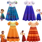 Детские платья для девочек 2022, летнее платье для косплея с изображением героев мультфильмов, для Хэллоуина