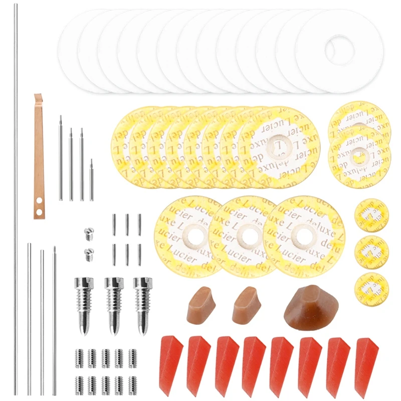

10 Pieces Flute Repair Parts Set Flute Tail Rubber Bricks Flute Button Protection Pads Flute Accessories