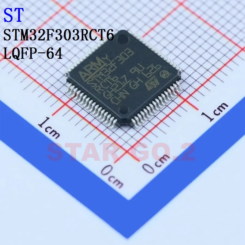 

2PCSx STM32F303RCT6 LQFP-64 ST Microcontroller