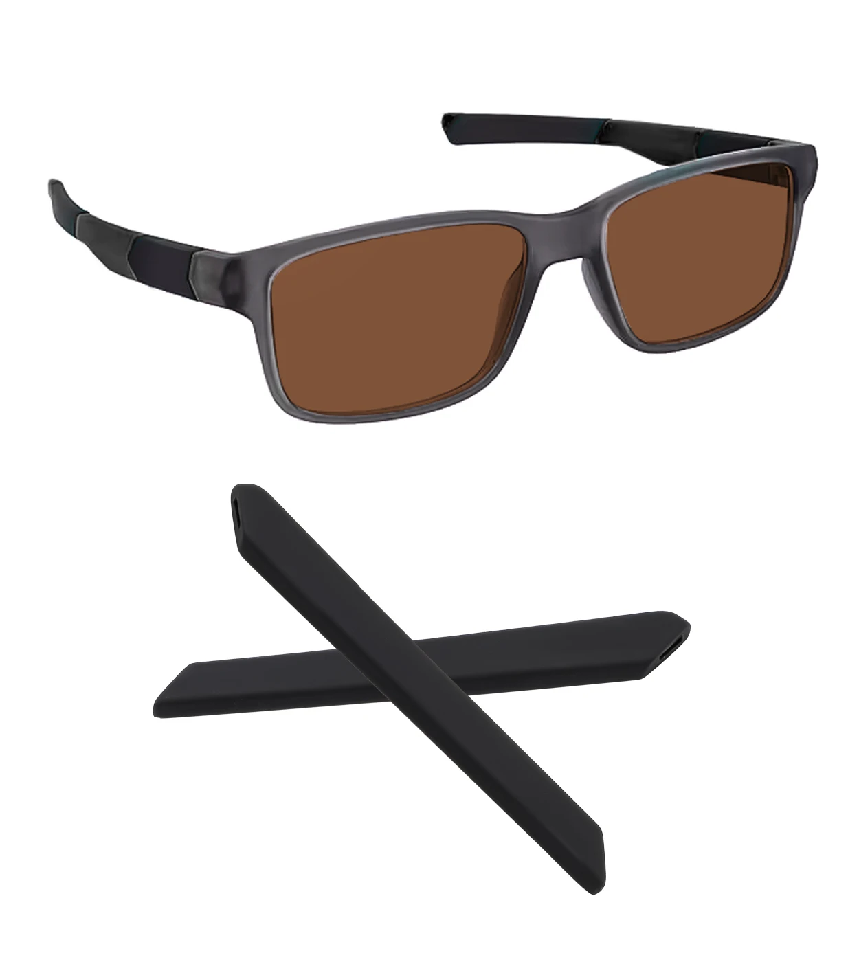 Фото Силиконовые сменные накладки для ушных дужек очков Oakley Field Day OY8007 - Материал, безопасный для кожи №1