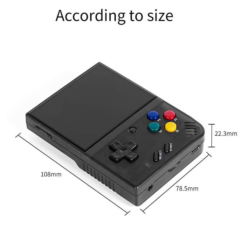 Портативная игровая консоль MIYOO MINI Plus в стиле ретро