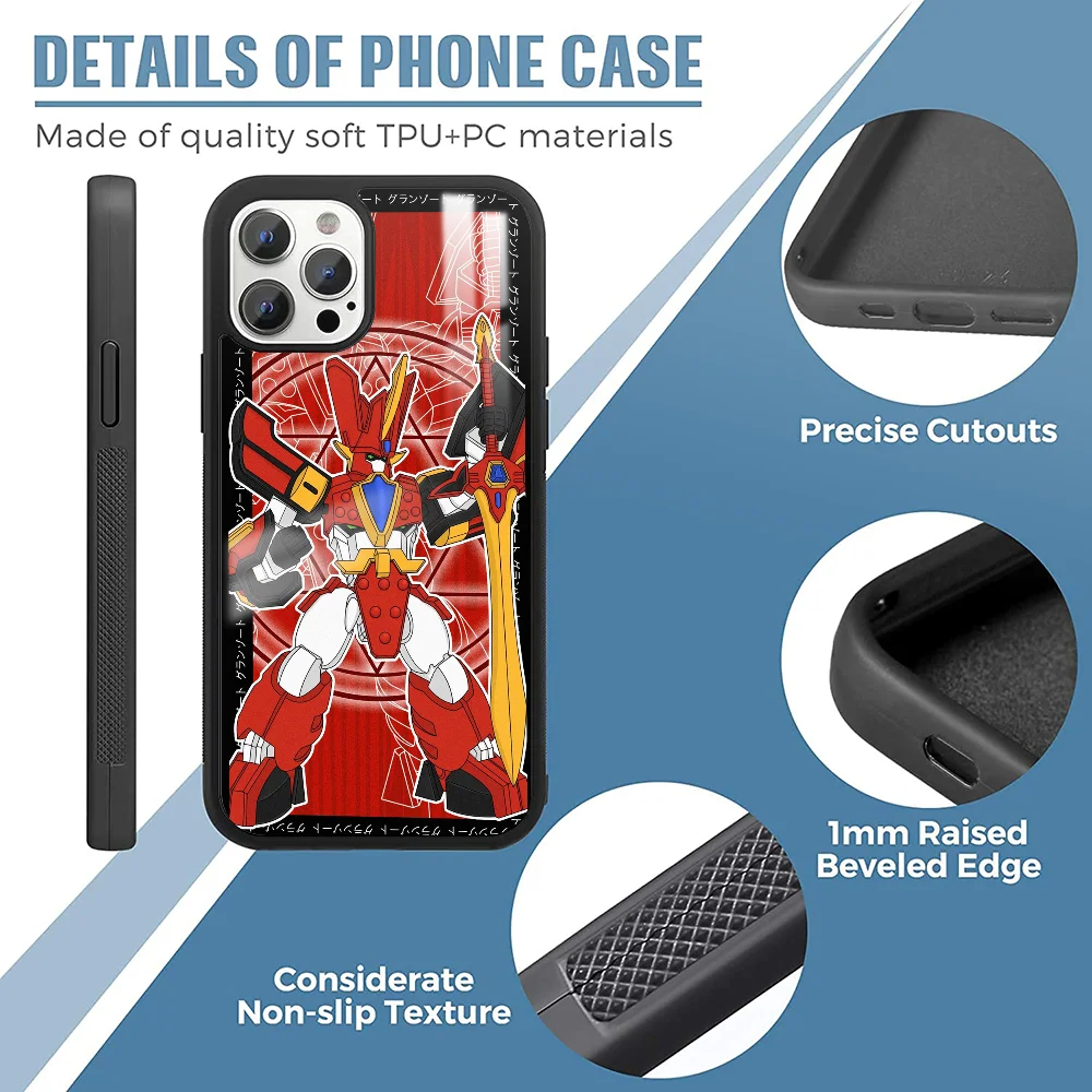 Фото Чехол для телефона M-Mado King G-Granzort для iPhone 16, 15, 14, 13, 12, 11 Pro Max Plus Mini, магнитный чехол для беспроводной зарядки Magsafe, чехол №3