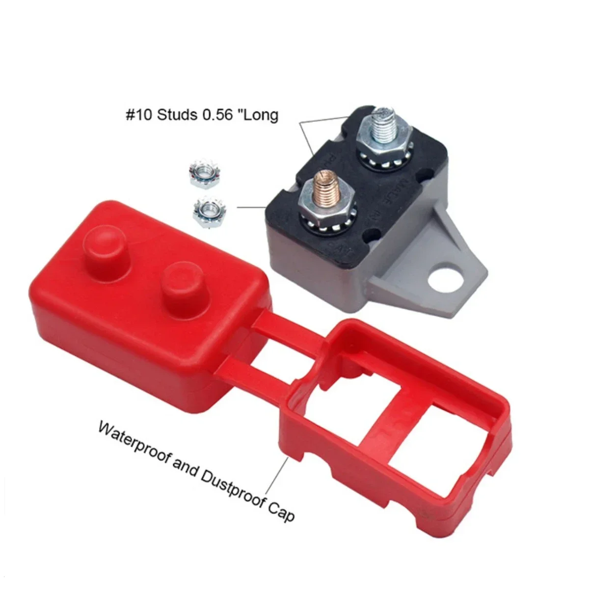 Водонепроницаемая защита от перегрузки по току для автомобиля лодки 50 А