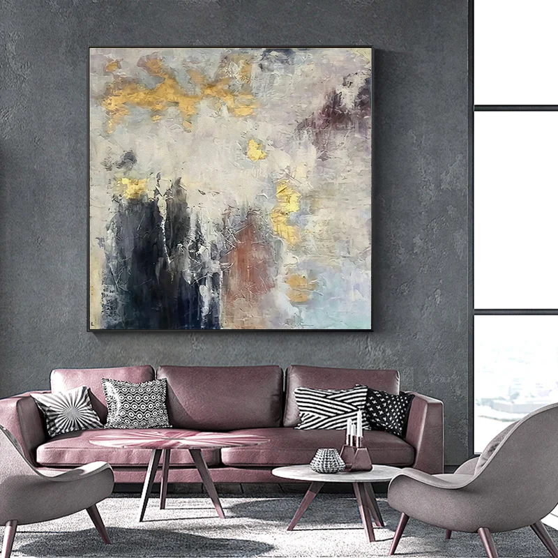 

Абстрактная Роскошная золотая фотография, настенный плакат, печать на холсте для минималистского декора гостиной, спальни