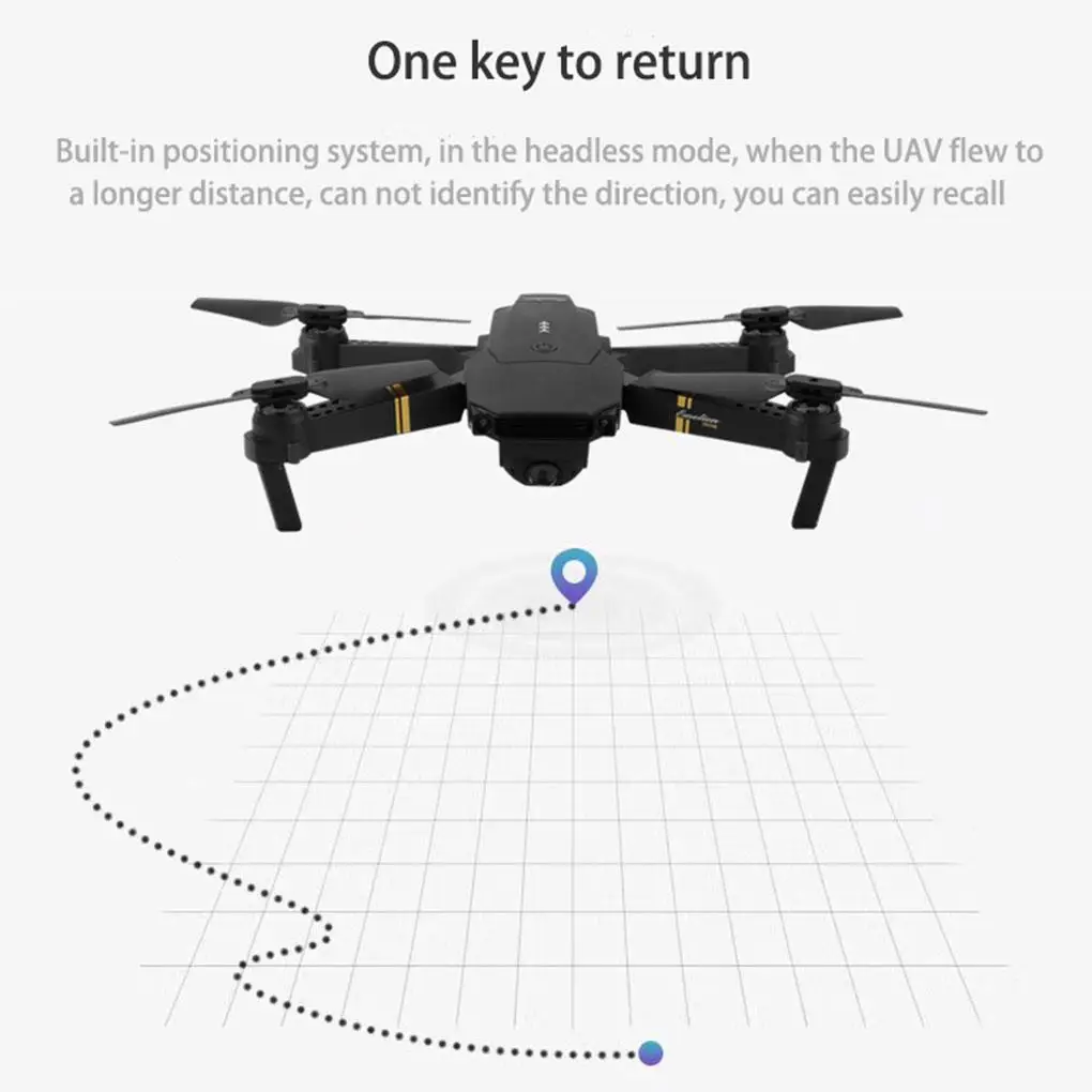 

Мини-Квадрокоптер складной с HD-камерой, Wi-Fi