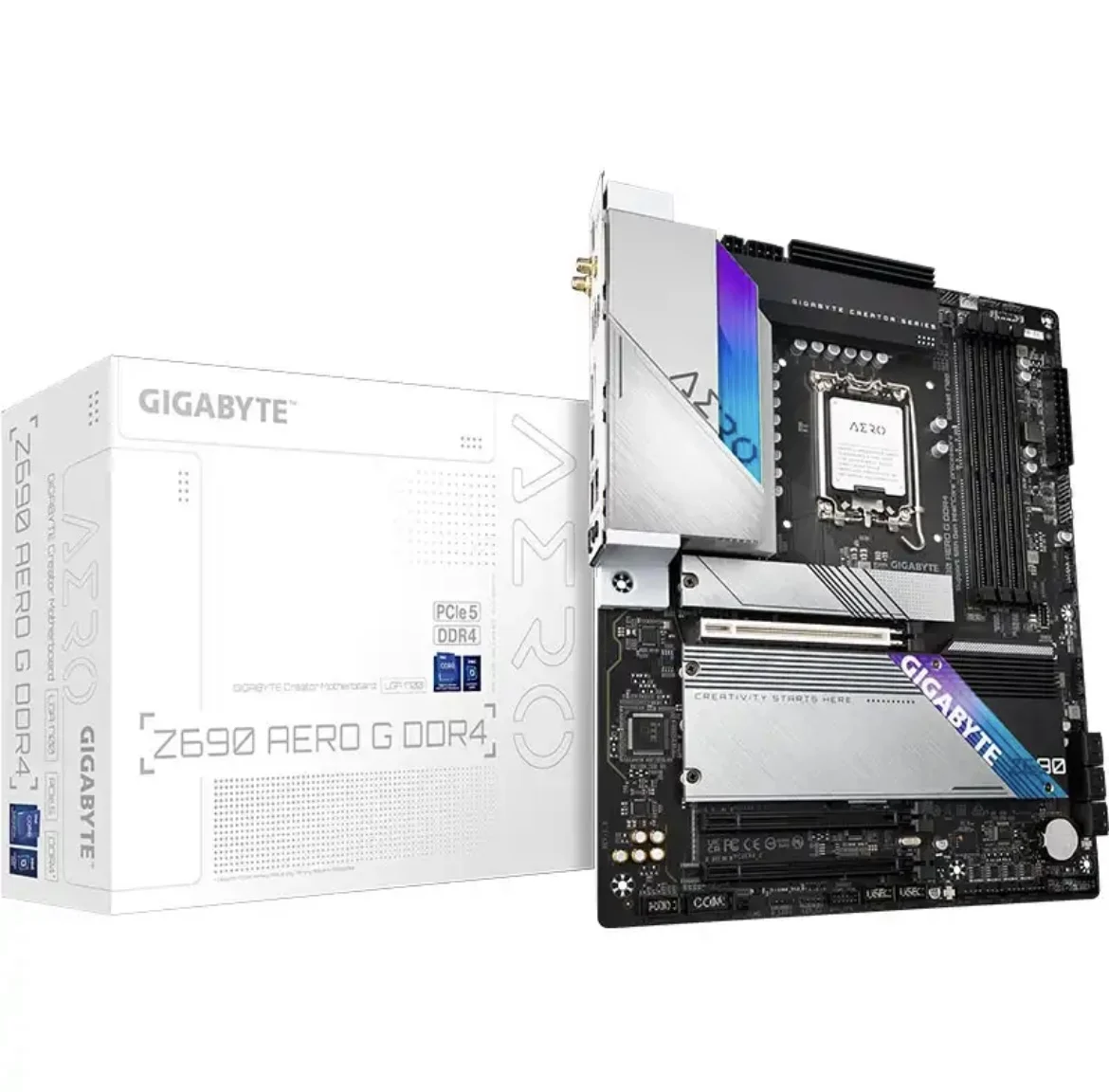 

new original for Gigabyte Z690 AERO G DDR4 motherboard supports DDR4 memory 12th generation 12900KF 12700KF