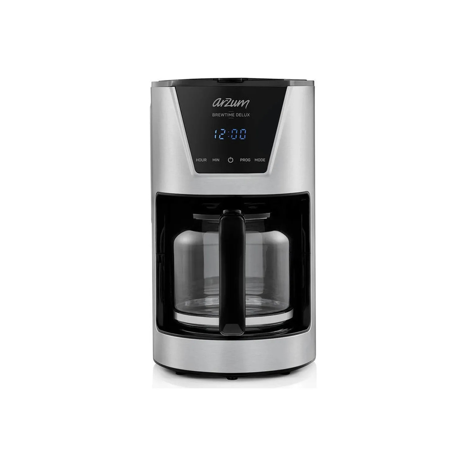 Arzum AR3081 Brewtime Delux фильтр Kahve Makinesi - Inox 1 5 литра (12-14 Fincan) Demlik Kapasite Aroma ozelliyum240ak/серт |