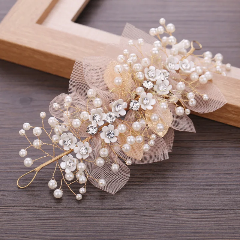 

Hair accessories hair accessories hair clip hair hoop Sen female head flower head flower girl head hoop headdress 2022 new