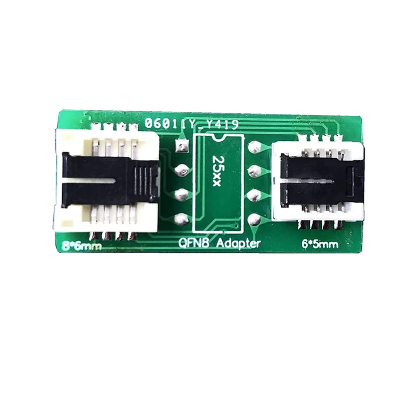 

QFN8 /WSON8/MLF8/MLP8/DFN8 TO DIP8 Universal Two-In-One Socket/Adapter for Both 6X5MM and 8X6MM Chips